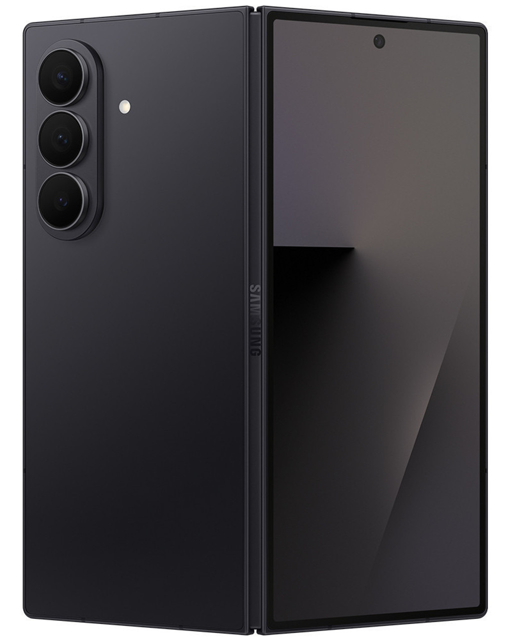 Wholesale Samsung Galaxy Z Fold7 jetblack 256GB 5G unlocked, A stock — bulk smartphone lot angle view