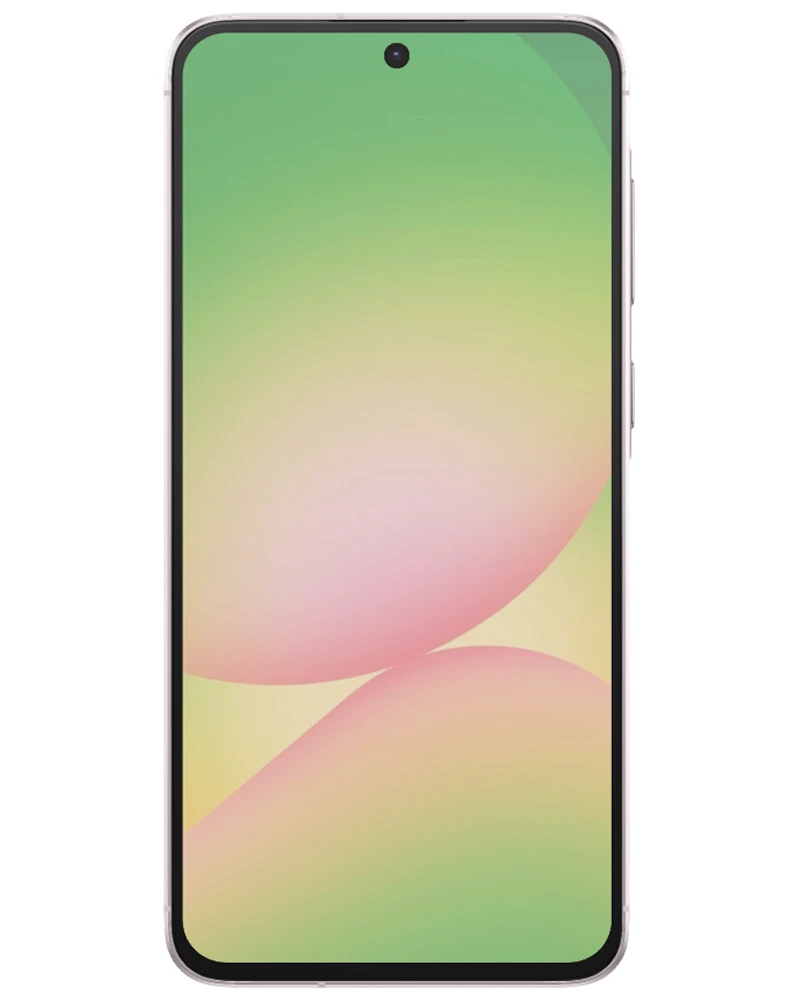 Wholesale Samsung Galaxy A56 awesome pink 256GB 5G unlocked, brand new — bulk smartphone lot front view