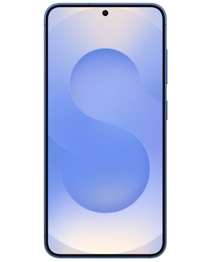 Wholesale Samsung Galaxy S25 navy 256GB 5G unlocked, brand new — bulk smartphone lot front view