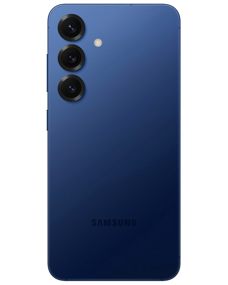 Wholesale Samsung Galaxy S25 navy 256GB 5G unlocked, brand new — bulk smartphone lot back view