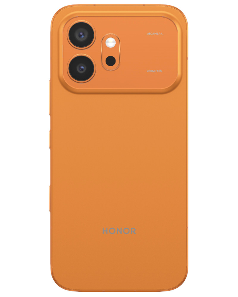 Wholesale Honor 600 orange 512GB 5G unlocked, brand new — bulk smartphone lot back view