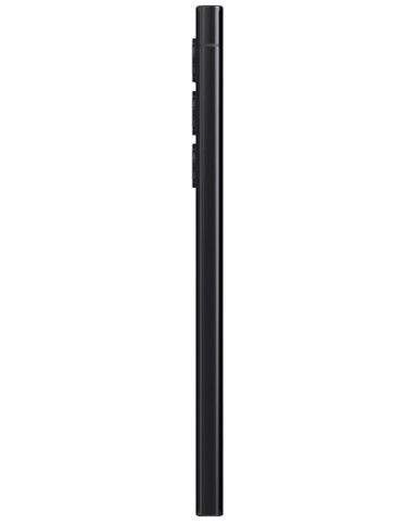 Wholesale Samsung Galaxy S23 Ultra phantom black 256GB unlocked c stock bulk smartphone side view