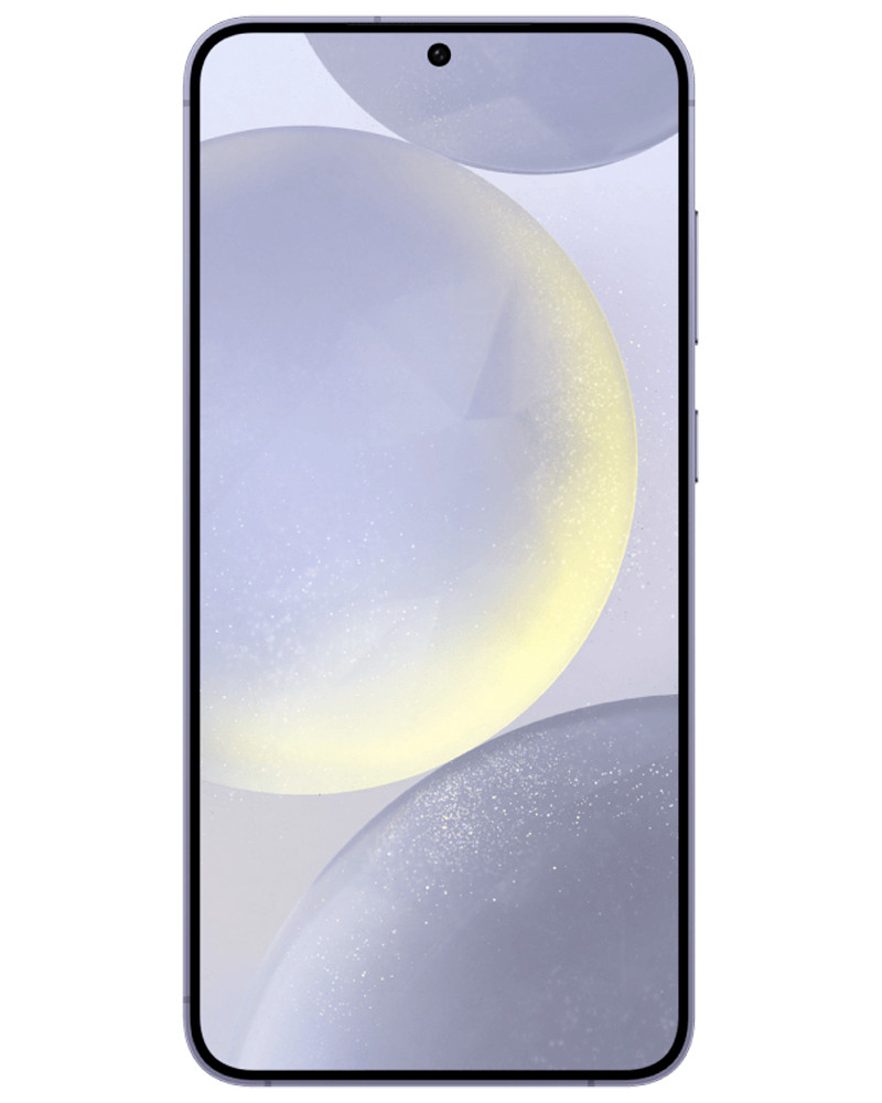 Wholesale Samsung Galaxy S24+ Cobalt Violet 512GB 5G unlocked, B/C condition — bulk smartphone lot front view
