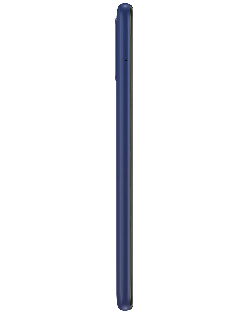 Wholesale Samsung Galaxy A03s blue 32GB 4G LTE unlocked, A stock — bulk smartphone lot side view