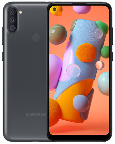 Wholesale Samsung Galaxy A11 black 32GB 4G LTE unlocked, A stock — bulk smartphone lot