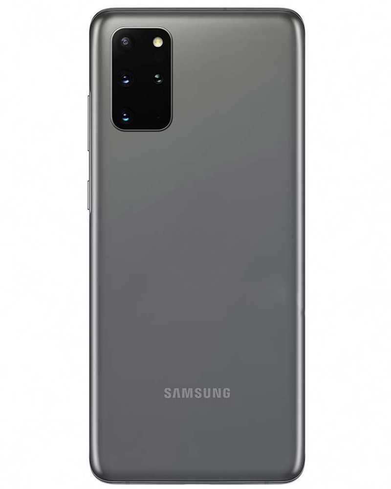 Wholesale Samsung Galaxy S20+ cosmic gray 128GB 5G, carrier locked, B/C condition — bulk smartphone lot back view