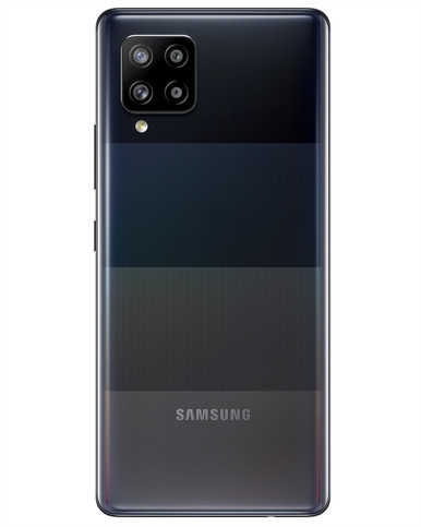 Wholesale Samsung Galaxy A42 A426U black 128GB 5G unlocked B stock bulk smartphone back view