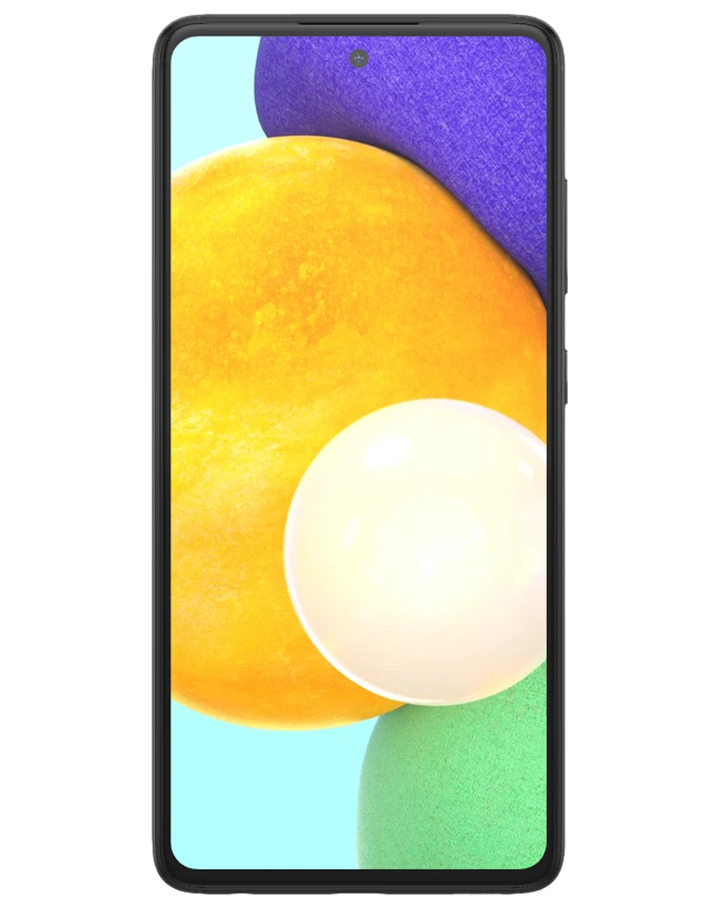 Wholesale Samsung Galaxy A52 awesome black 128GB unlocked a stock smartphone front view