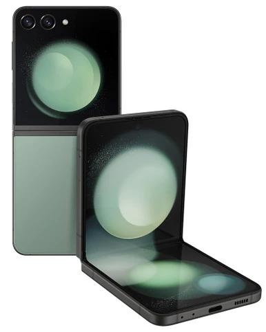 Wholesale Samsung Galaxy Z Flip5 F731U green 256GB 5G unlocked, A/B stock — bulk smartphone lot