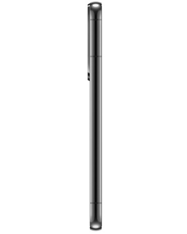 Wholesale Samsung Galaxy S22 phantom black 256GB unlocked A/B stock bulk smartphone side view