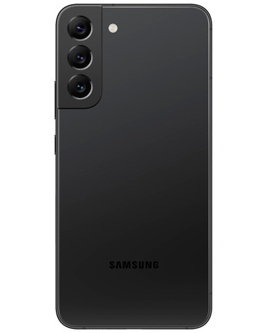 Wholesale Samsung Galaxy S22 Plus phantom black 128GB unlocked B/C stock bulk smartphone back view