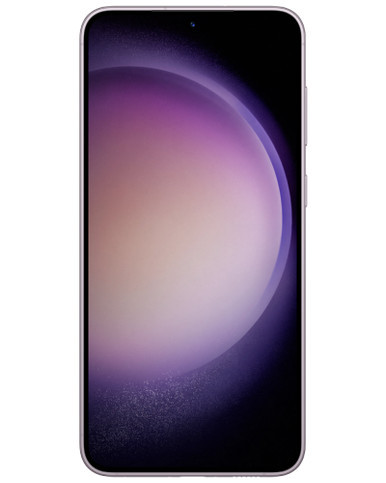 Wholesale Samsung Galaxy S23 Plus lavender 512GB unlocked b/c stock bulk smartphone front view