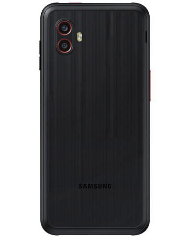 Wholesale Samsung Galaxy Xcover6 Pro black 128GB 5G unlocked, C/D stock — bulk smartphone lot back view