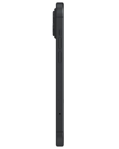 Wholesale iPhone 15 black 128GB unlocked B/C stock bulk smartphone side view