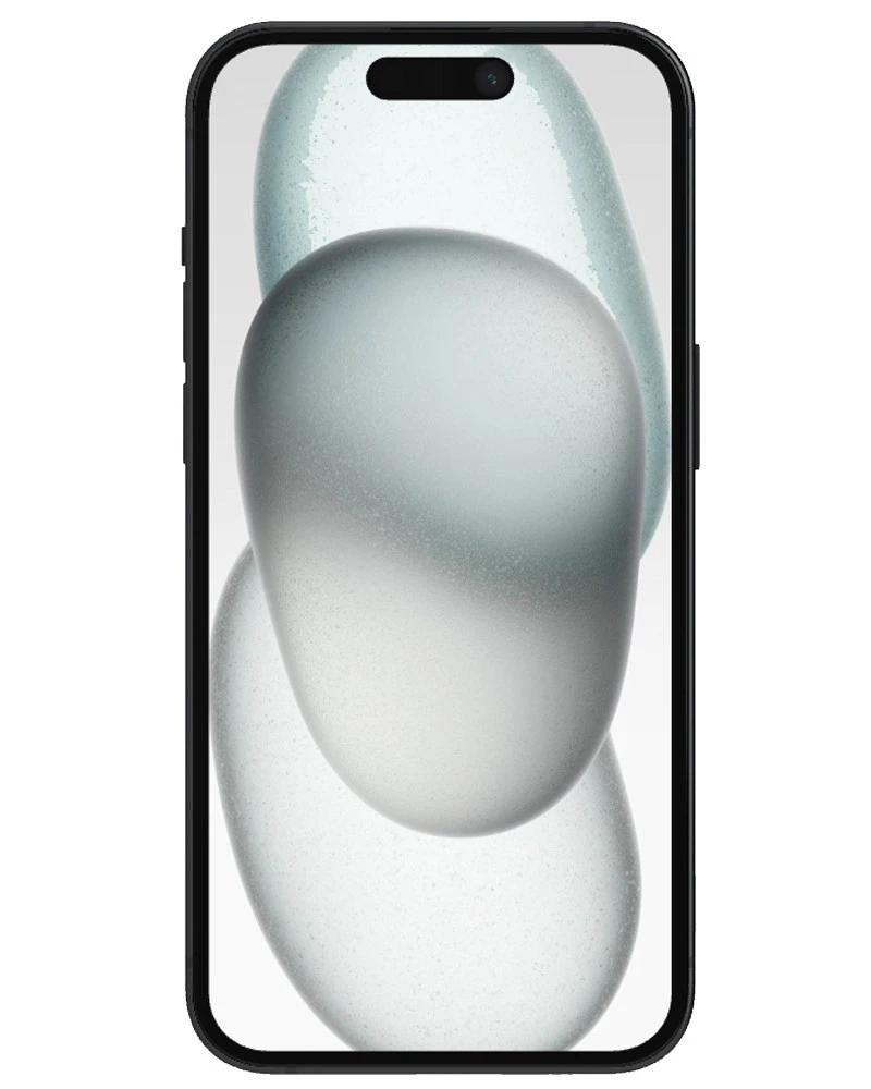 Wholesale Apple iPhone 15 black 128GB 5G Unknown Carrier locked, B/C stock — bulk smartphone lot front view
