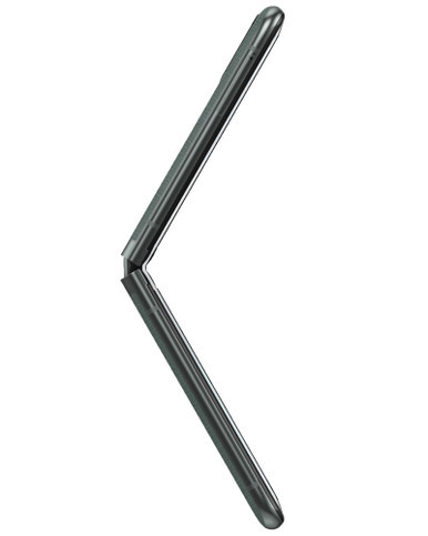 Side view of wholesale Motorola Razr 2023 5G sage green 128GB unlocked A+ stock bulk phone