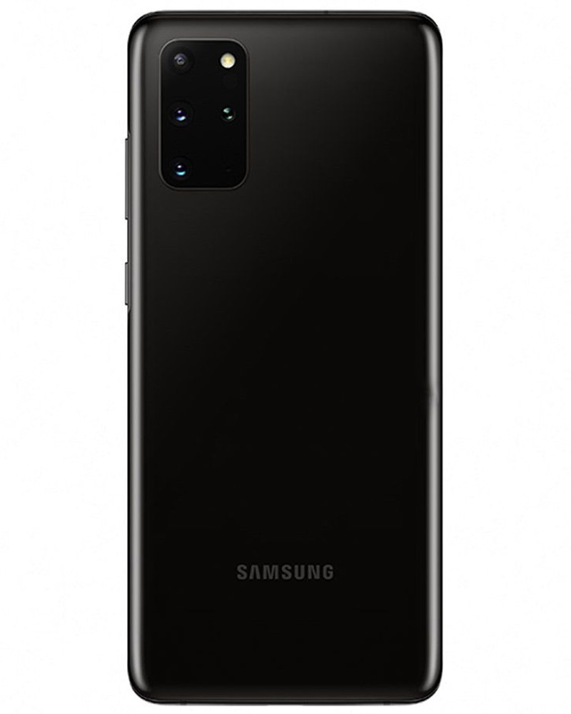 Wholesale Samsung Galaxy S20+ Cosmic Black 128GB 5G, carrier locked, B/C condition — bulk smartphone lot back view