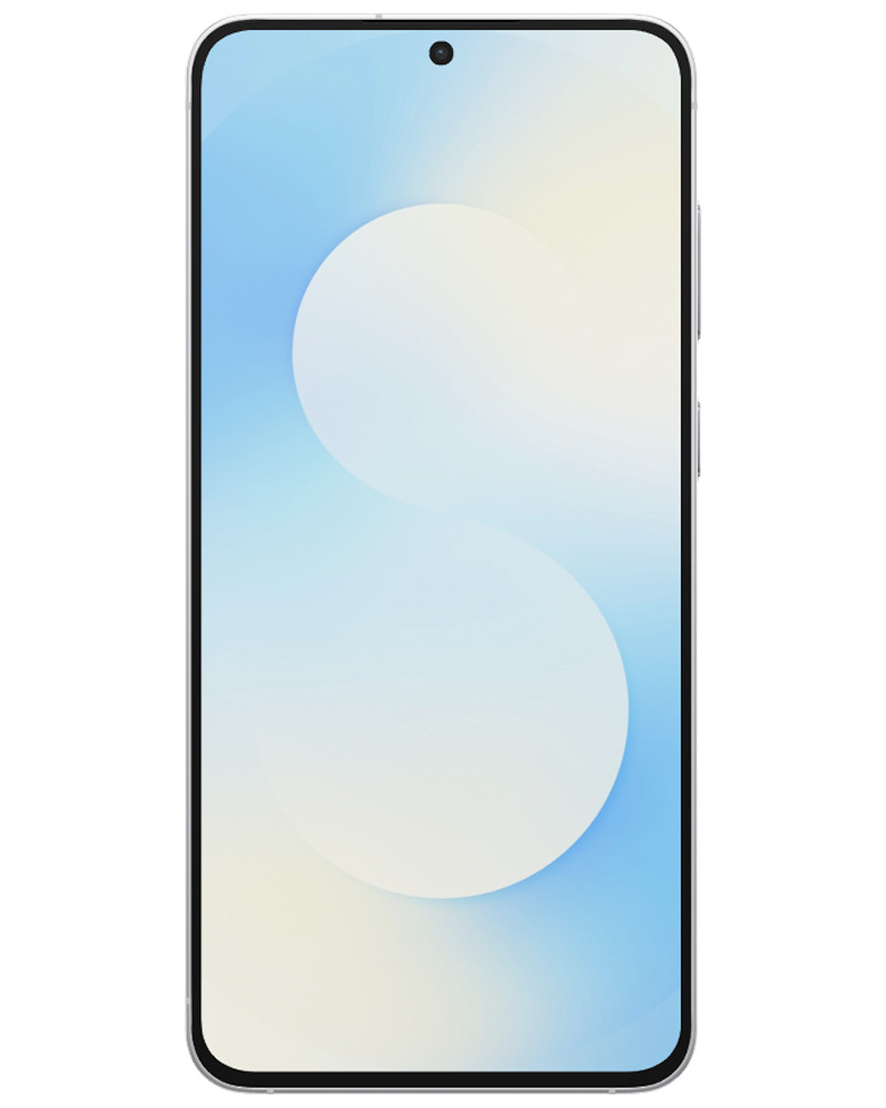 Wholesale Samsung Galaxy S25 FE Icyblue 128GB 5G, T-Mobile locked, A/B — bulk smartphone lot front view