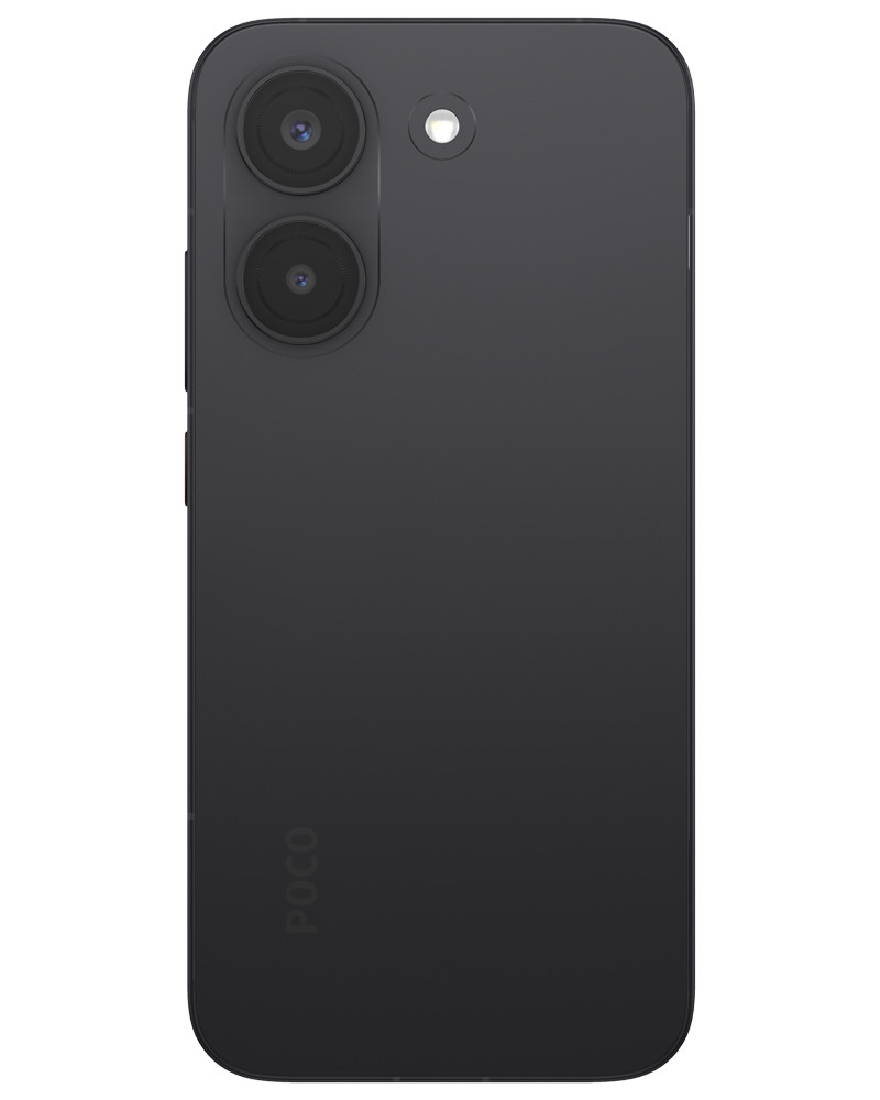 Wholesale Xiaomi Poco X8 Pro black 256GB 5G unlocked, brand new — bulk smartphone lot back view