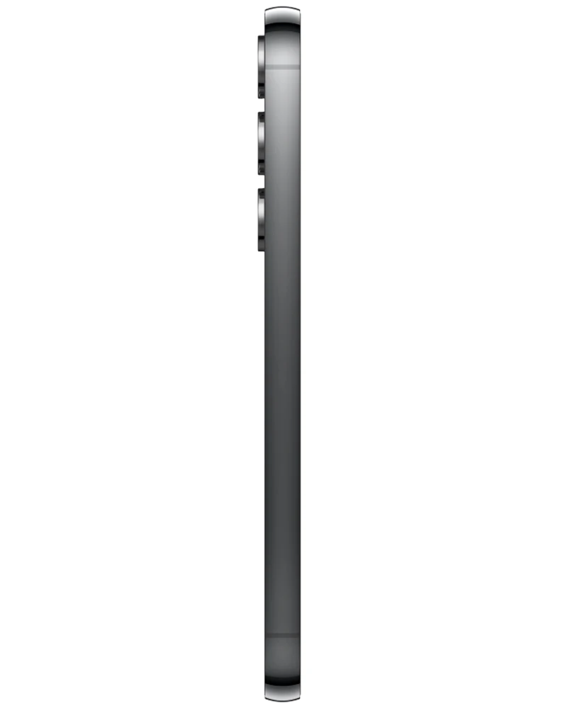 Wholesale Samsung Galaxy S23 Phantom Black 128GB 5G, carrier locked, B/C grade — bulk smartphone lot side view