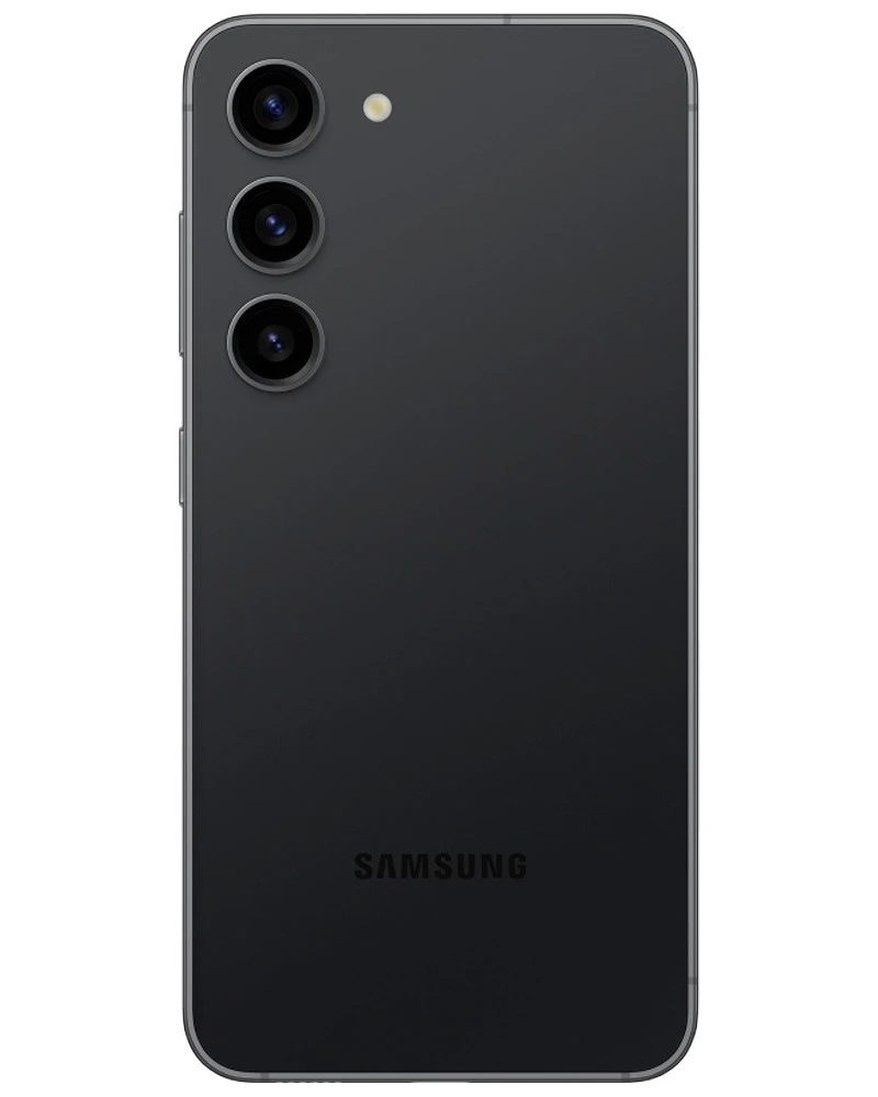 Wholesale Samsung Galaxy S23 black 256GB unlocked bulk smartphone C stock back view