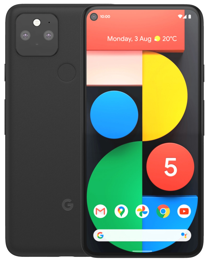 Wholesale Google Pixel 5 just black 128GB 5G unlocked, A stock — bulk smartphone lot