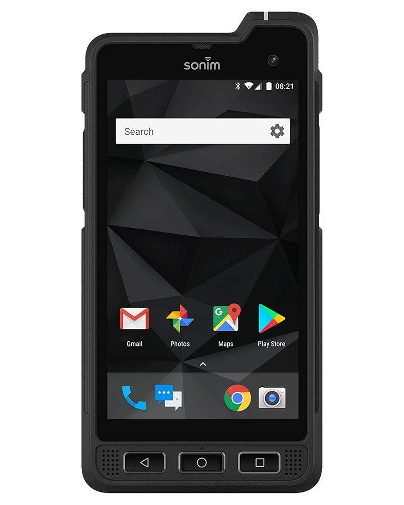 Wholesale Sonim XP8 black 64GB 4G LTE Sprint locked, A/B stock — bulk smartphone lot front view