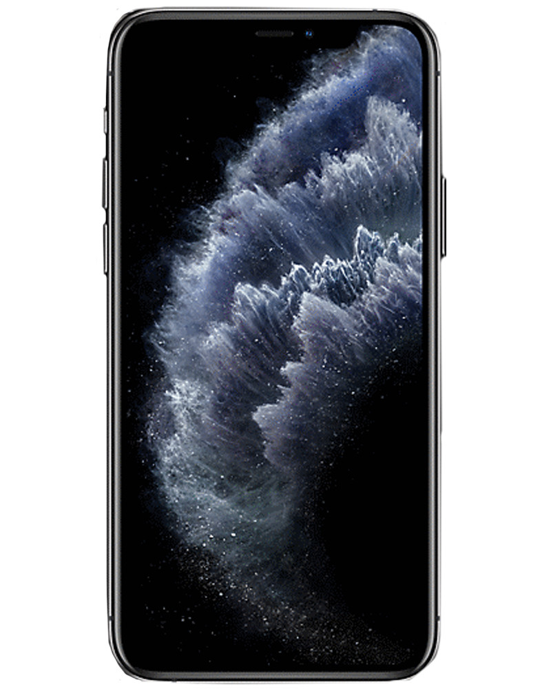 Wholesale Apple iPhone 11 Pro gray 64GB 4G LTE unlocked, B/C stock — bulk smartphone lot front view