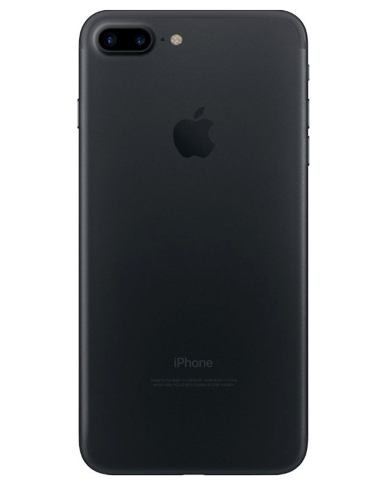 Wholesale Apple iPhone 7 Plus Black 128GB 4G LTE unlocked, A stock — bulk smartphone lot back view
