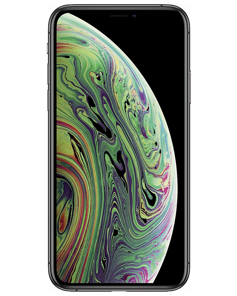 Wholesale Apple iPhone XS gray 64GB 4G LTE unlocked, B/C stock — bulk smartphone lot front view