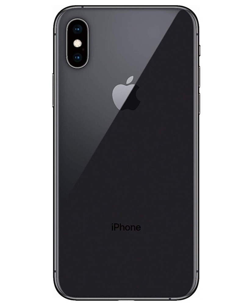 Wholesale Apple iPhone XS gray 64GB 4G LTE unlocked, B/C stock — bulk smartphone lot back view