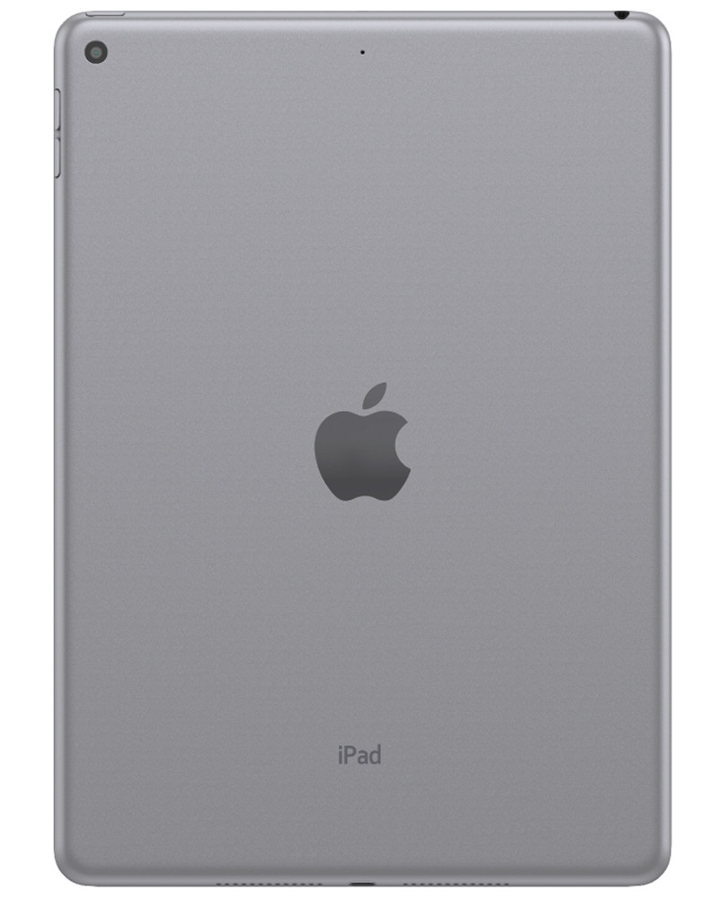 Wholesale Apple iPad 9.7 2017 5th Gen space gray 128GB Wi-Fi + Cellular, grade B — bulk tablet lot back view