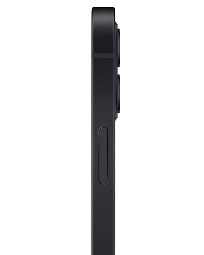 Wholesale Apple iPhone 12 black 128GB 5G, unlocked, C stock — bulk smartphone lot side view