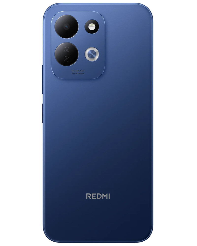 Wholesale Xiaomi Redmi 17 endless blue 128GB 5G unlocked, brand new — bulk smartphone lot back view