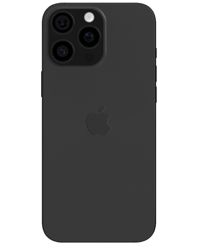 Wholesale Apple iPhone 16 Pro Max A3084 black titanium 256GB 5G unlocked, C/D stock — back view