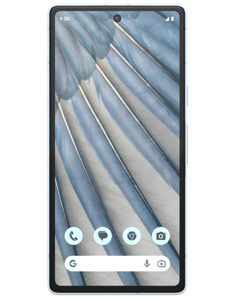 Wholesale Google Pixel 7A Gwkk3 sea 128GB 5G unlocked, B/C stock — front view