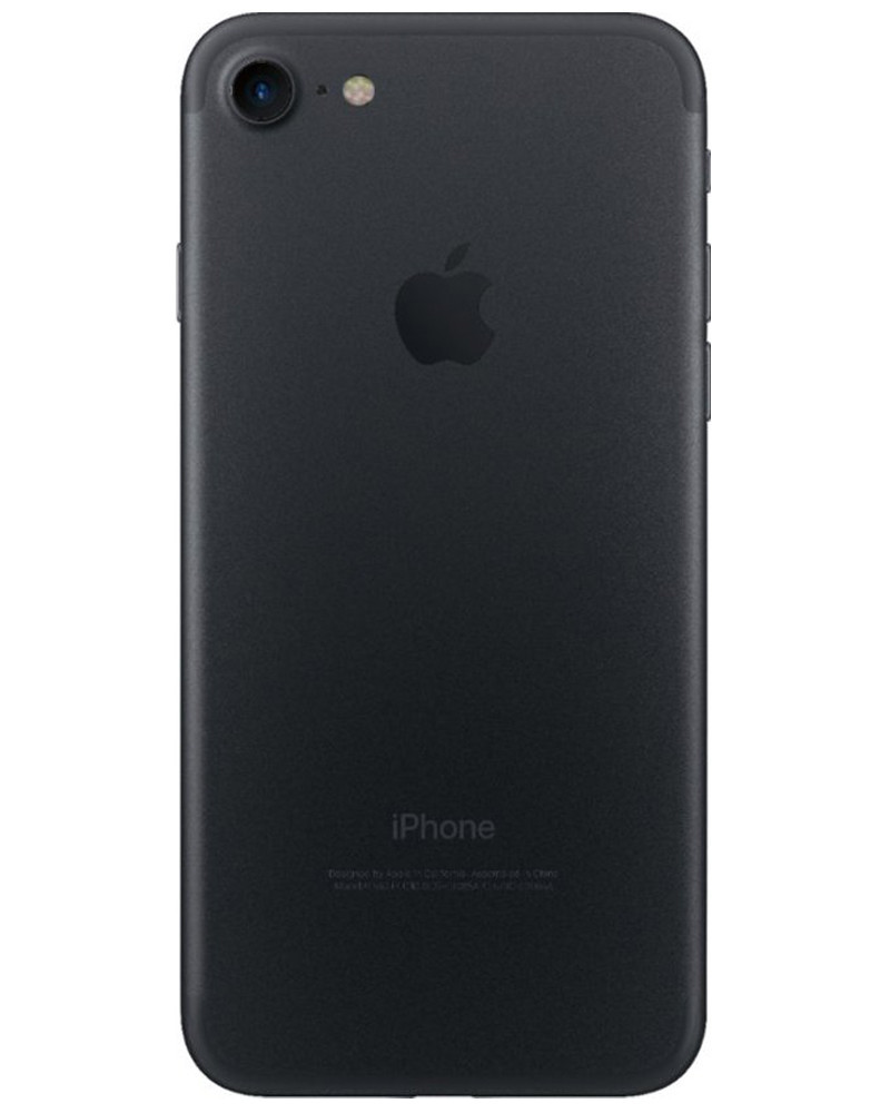 Wholesale Apple iPhone 7 A1660 black 128GB 4G LTE unlocked, A stock — bulk smartphone lot back view