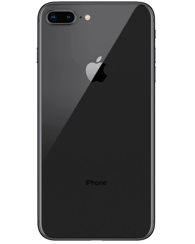 Wholesale Apple iPhone 8 Plus A1864 space gray 256GB 4G LTE unlocked, A stock — bulk smartphone lot back view