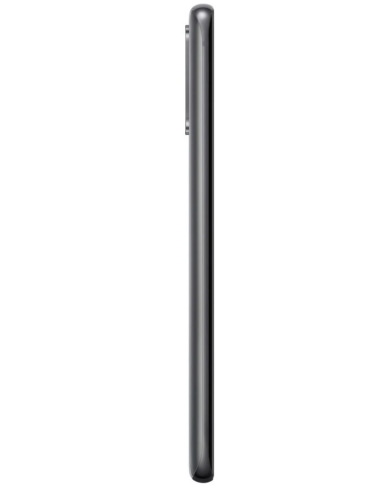 Wholesale Samsung Galaxy S20 G981U1 cosmic gray 128GB 5G unlocked, B/C stock, bulk smartphone lot side view