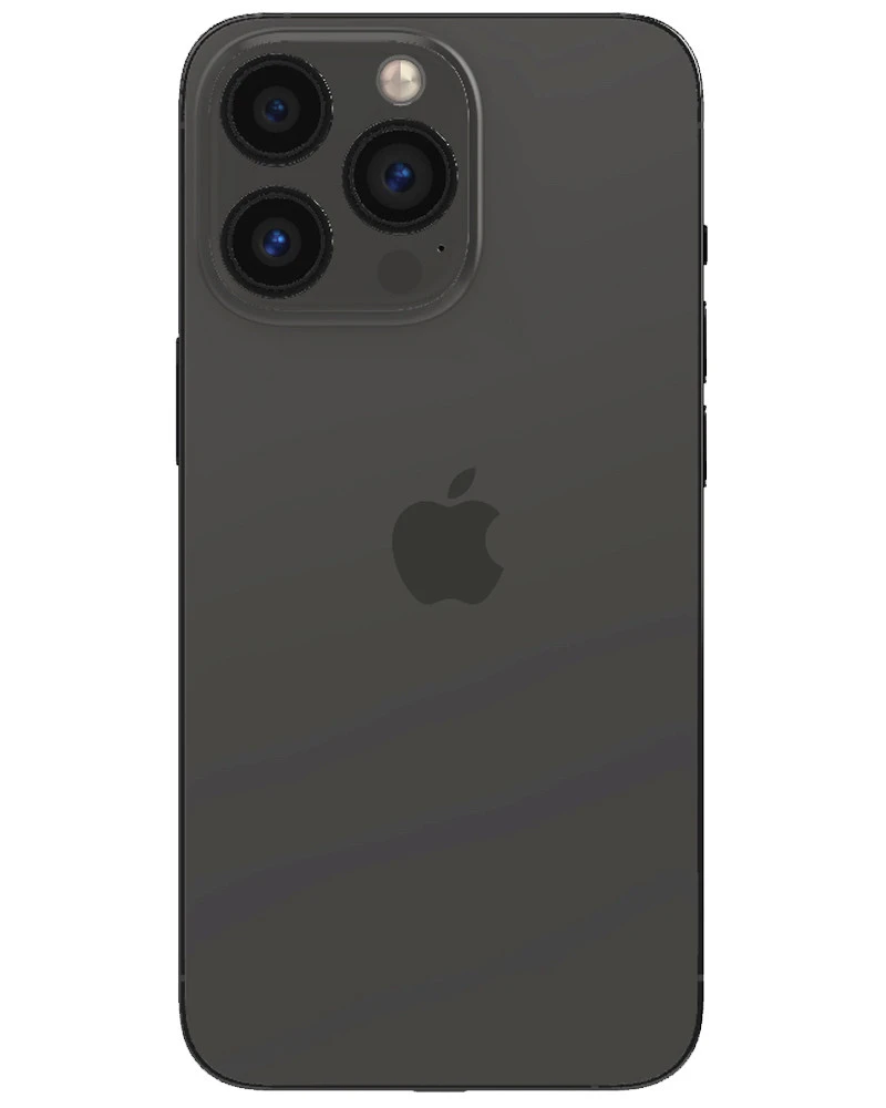 Wholesale Apple iPhone 13 Pro A2483 graphite 128GB 5G Verizon locked, C/D stock — bulk smartphone lot back view