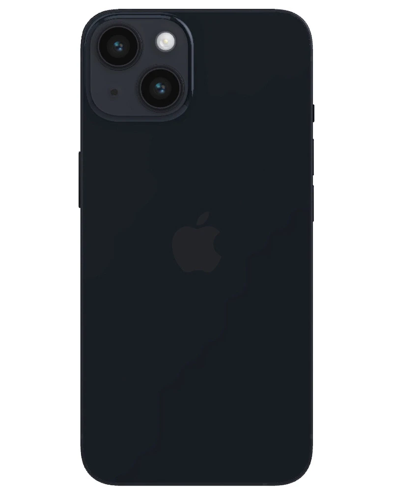 Wholesale Apple iPhone 14 A2649 midnight 128GB 5G Verizon locked, C/D stock — bulk smartphone lot back view