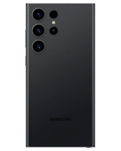 Wholesale Samsung Galaxy S23 Ultra S918U phantom black 256GB 5G AT&T locked, C/D stock — bulk smartphone lot back view