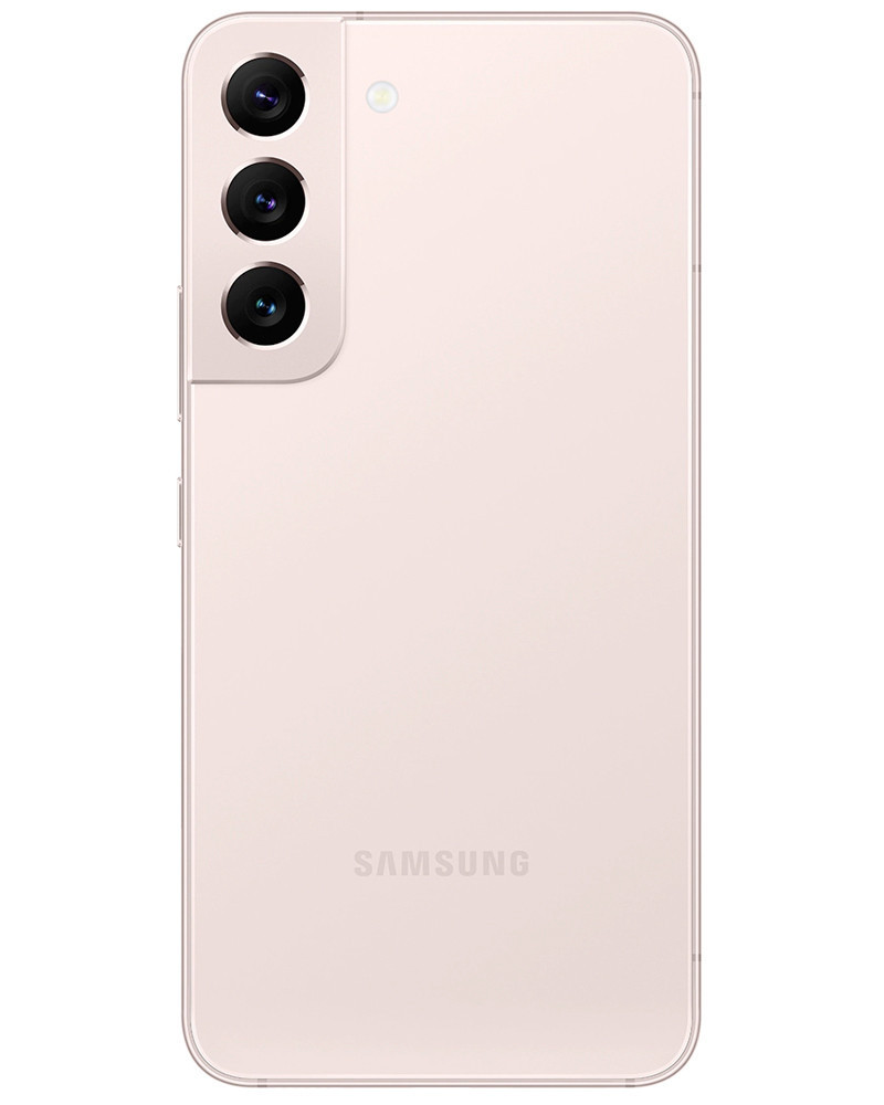 Wholesale Samsung Galaxy S22 S901U pink gold 128GB 5G Unknown Carrier locked, B/C stock — bulk smartphone lot back view