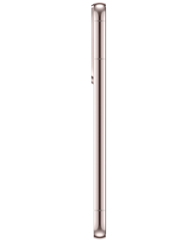 Wholesale Samsung Galaxy S22 S901U pink gold 128GB 5G Unknown Carrier locked, B/C stock — bulk smartphone lot side view