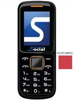 buy BRAND NEW SOCIAL MICRO FB-203 PINK UNLOCKED DUAL SIM CELL PHONES by - Discontinued