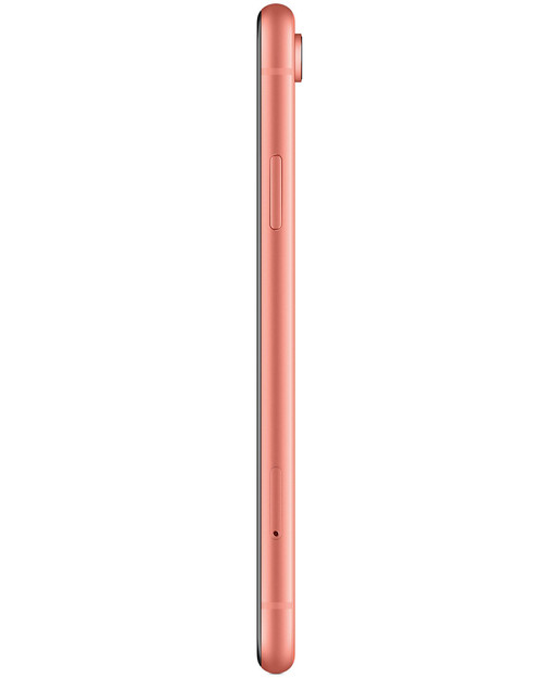 Bulk iPhone XR 64GB coral unlocked smartphone side profile A+ stock Bulk iPhone XR 64GB coral unlocked smartphone side profile A+ stock