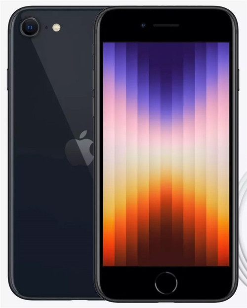Bulk iPhone SE 3 2022 black 128GB unlocked smartphone A+ stock