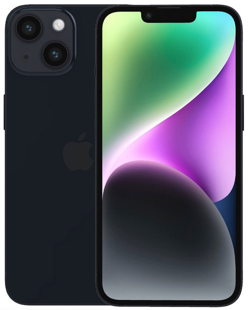Bulk iPhone 14 black 128GB unlocked smartphone A+ stock