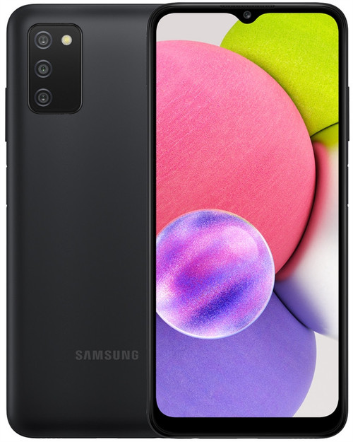 Wholesale Samsung Galaxy A03s A037U black 32GB unlocked bulk smartphone A+ Stock