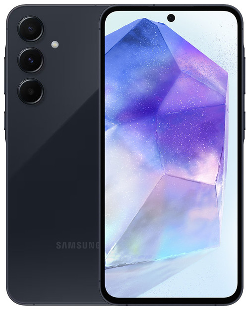 Bulk Samsung Galaxy A55 navy 128GB unlocked bulk smartphone 